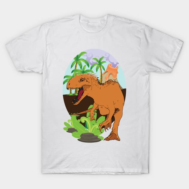 Dinosaur For Boys Gifts T-Shirt by macshoptee